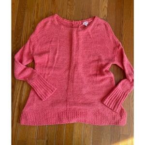 Caslon Sweater Womens‎ Size 2XL Nylon Textured Knit Pullover Jumper Long Sleeve